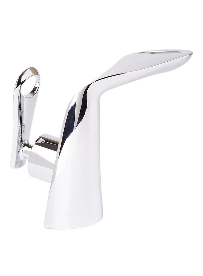 fashionhome Modern Design Single Lever Basin Mixer Silver - Image 3