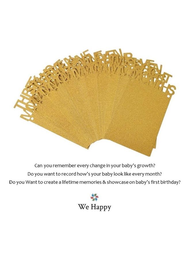 We Happy First Birthday Photo Frame 22 x 13cm  - Image 3