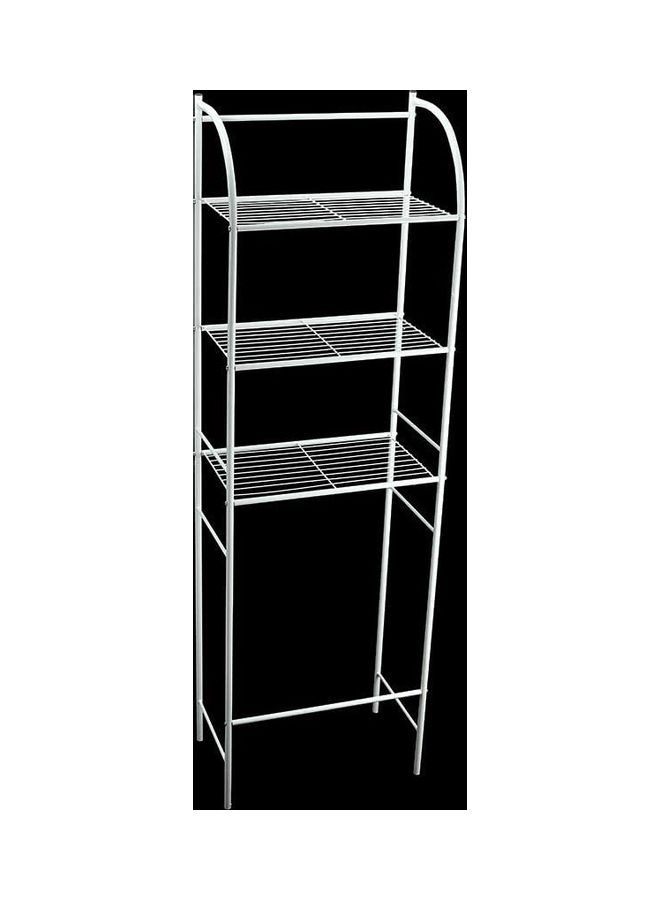 3 Tier Metal Rack Shelving Unit White 31x162x50cm - v1610462427/N43674182A_4