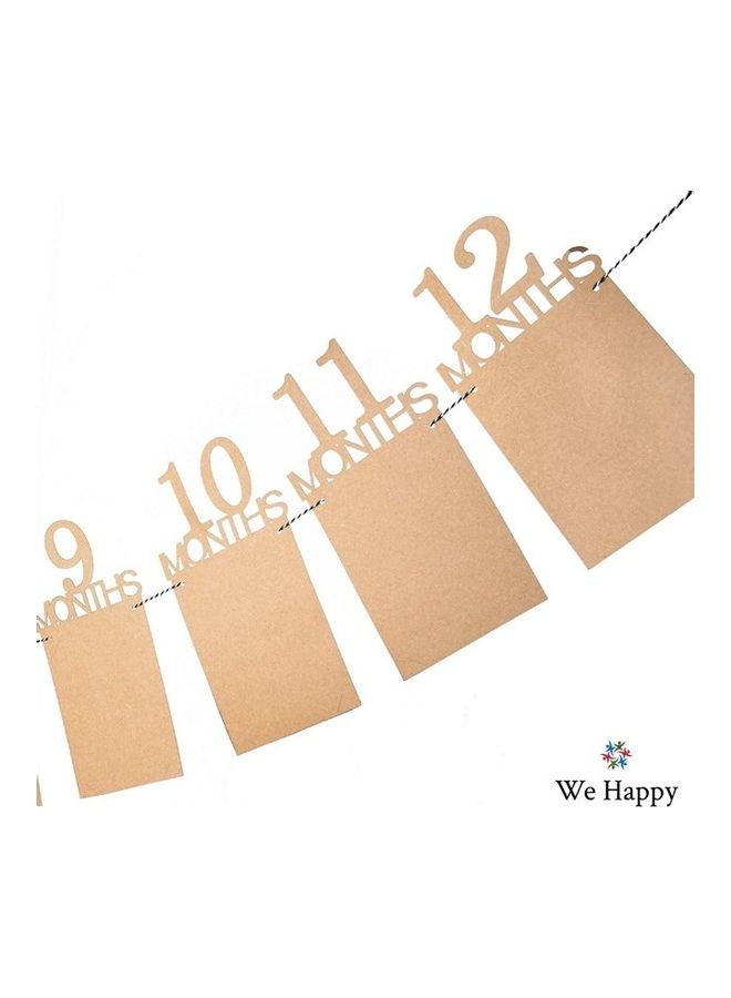We Happy First Birthday Photo Frame 26 x 13cm - Image 4