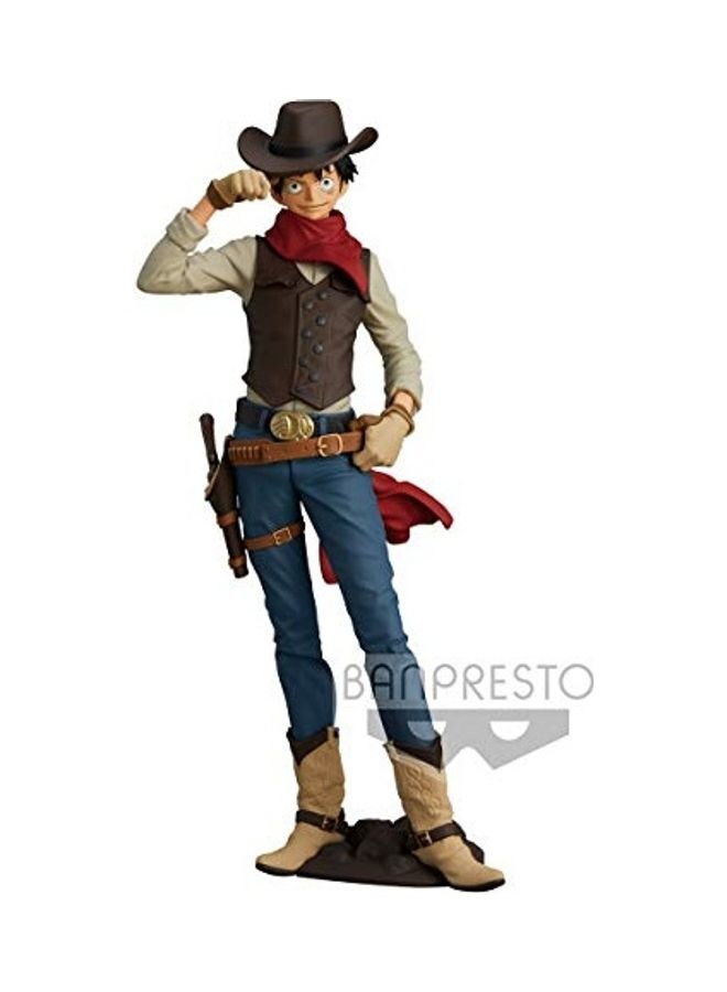 بانبريستو مجسم لشخصية مونكي دي لوفي من مجموعة ورلد جيرني فول 1 من تريجر كروز 4 x 8بوصة - Image 1