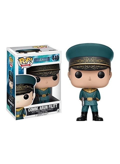 Valerian: Commander Arun Filitt Action Figure 4 x 6inch