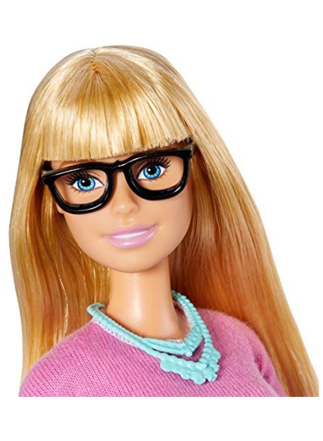Mattel Games 11-Piece You Can Be Anything Teacher Barbie Doll Playset  - Image 3