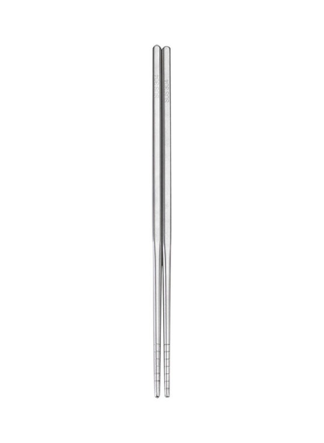 Stainless Steel Chopsticks 5 Pairs Silver 0.105kg - v1610467588/N43673302A_5