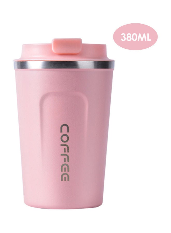 كوب قهوة حراري عازل مصنوع من الإستانلس ستيل وردي 3...