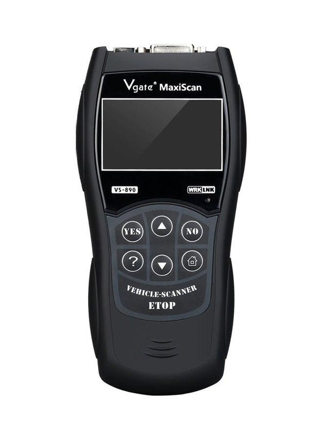Generic - Auto Diagnostic Code Scanner Black 6.7 x 4 x 4cm - Image 1