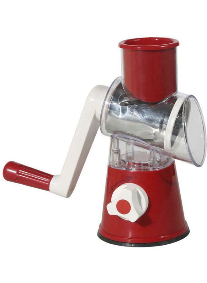 Generic - Multi-Function Rotary Grater Vegetable Cutter Red 0.64kg - Image 1