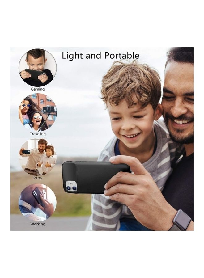 Protective Battery Case Cover For Apple iPhone 12 4500mAh Black - Image 4