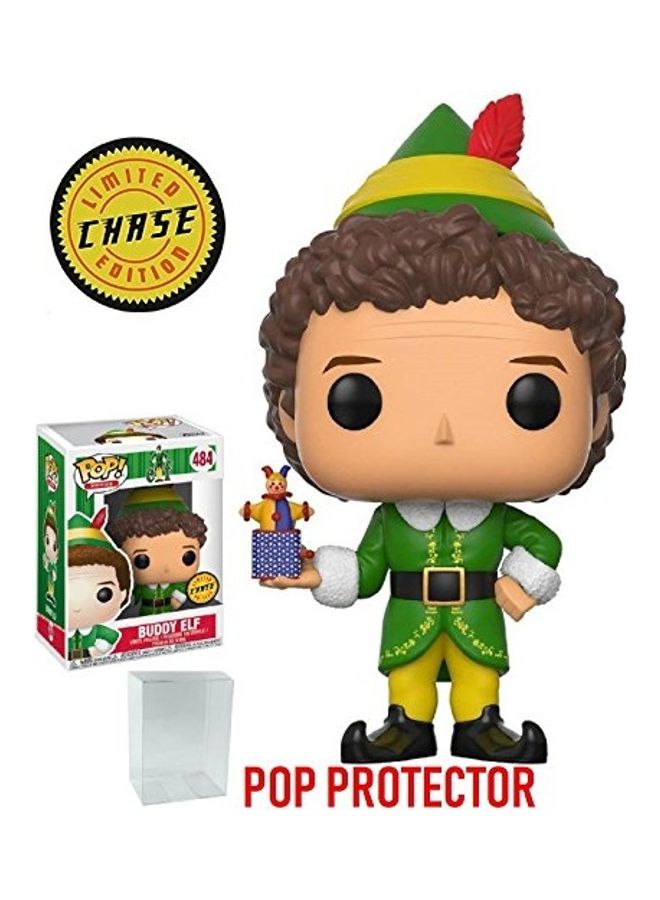 Funko - Buddy The Elf Chase Vinyl Figure with Protector Case 4 x 7inch - Image 1