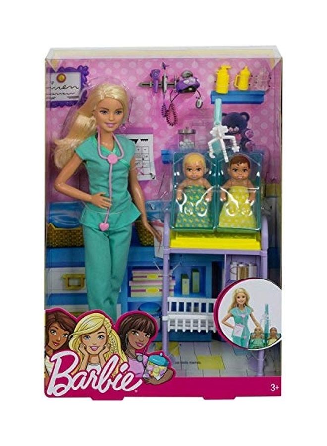 Barbie Baby Doctor Doll Playset  - Image 2