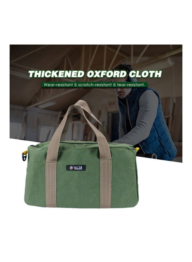 PENGGONG Multifunctional Portable Tool Bag 18 Inch Army Green Army green 46 x 3 x 24cm - Image 2