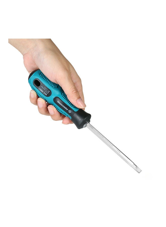 4 Piece Multifunctional Insulated Screwdrivers Set With Magnetic Two Way Slotted multicolour 19.5 x 3.5 x 9.6cm
