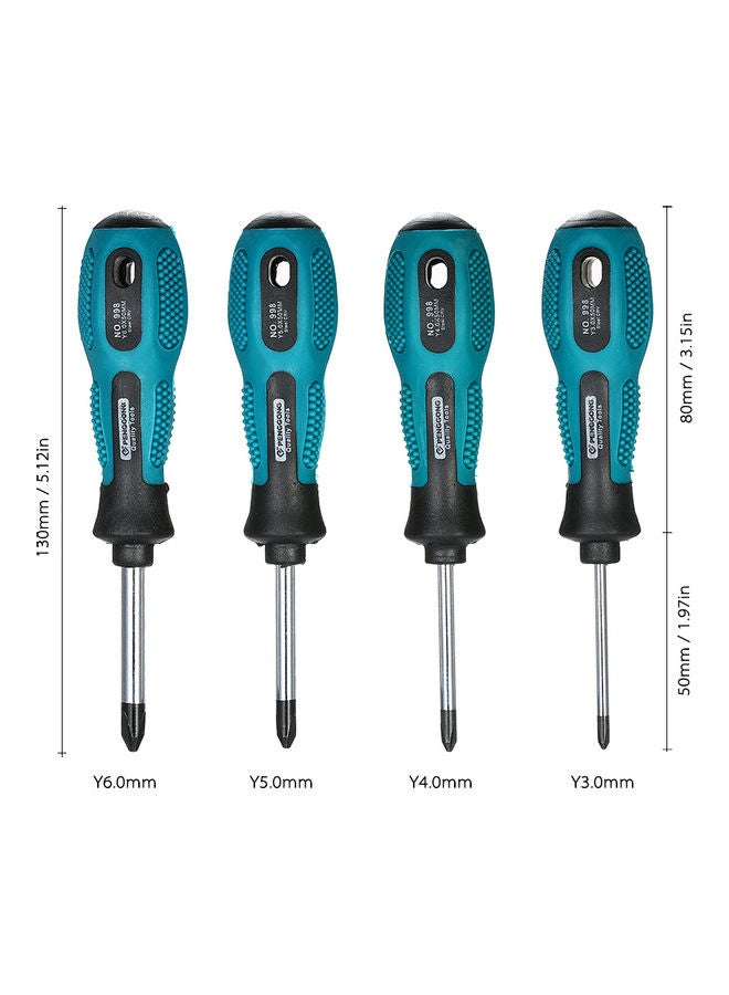 PENGGONG - 4 Piece Precision Screwdriver Set multicolour 21 x 3 x 11cm - Image 1