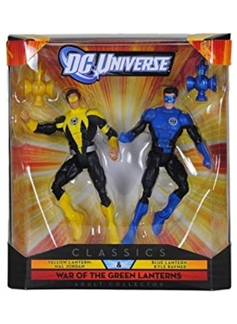Collector Classics - Lantern Hal Jordan And Kyle Rayner Figures 4x10inch