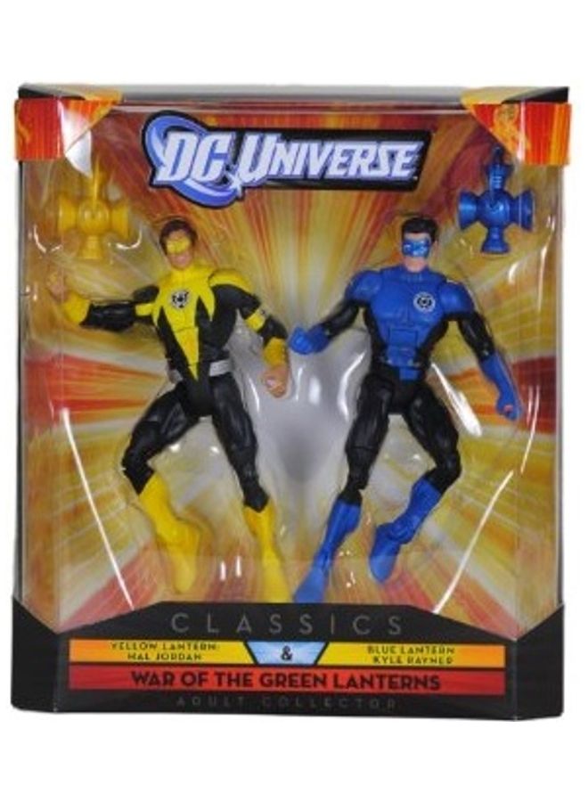 Collector Classics - Lantern Hal Jordan And Kyle Rayner Figures 4x10inch