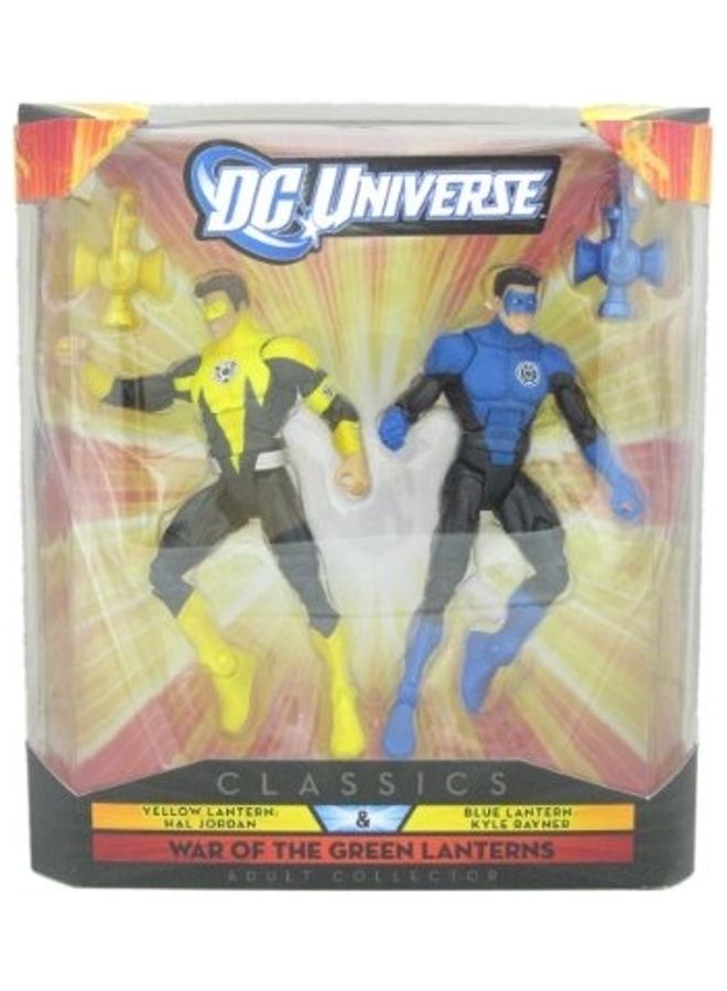 Collector Classics - Lantern Hal Jordan And Kyle Rayner Figures 4x10inch