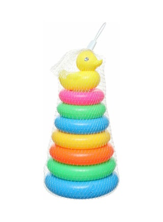 7-Piece Small Ring Stacking Toy With Duck - v1610475084/N43678820A_1