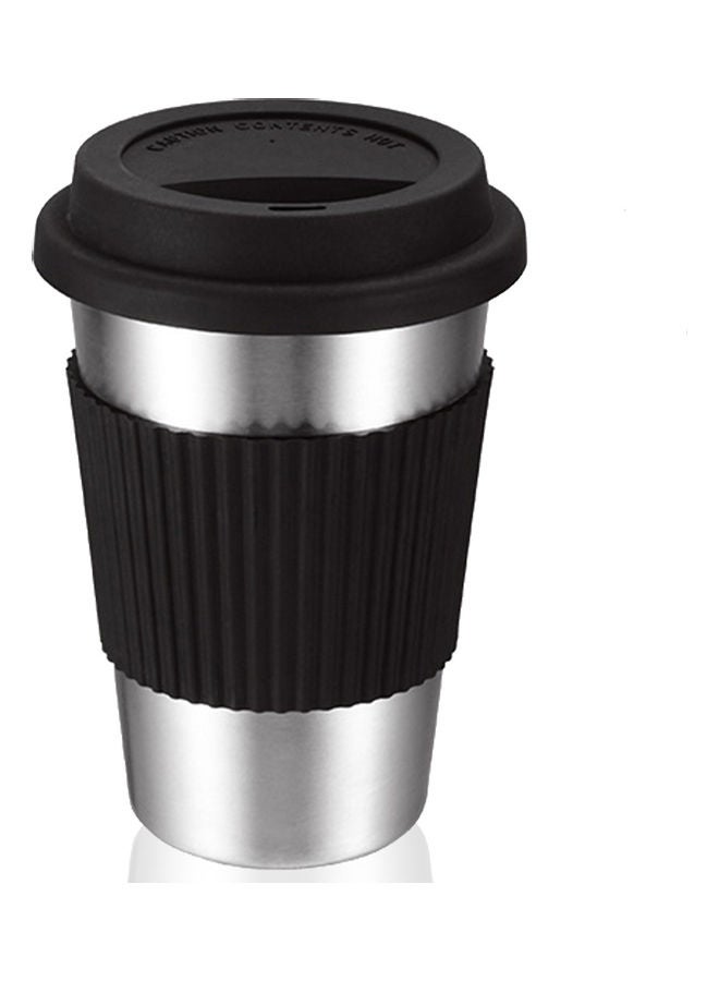 Stainless Steel Vacuum Insulated Tumbler Cup With Lid Black  - Image 1