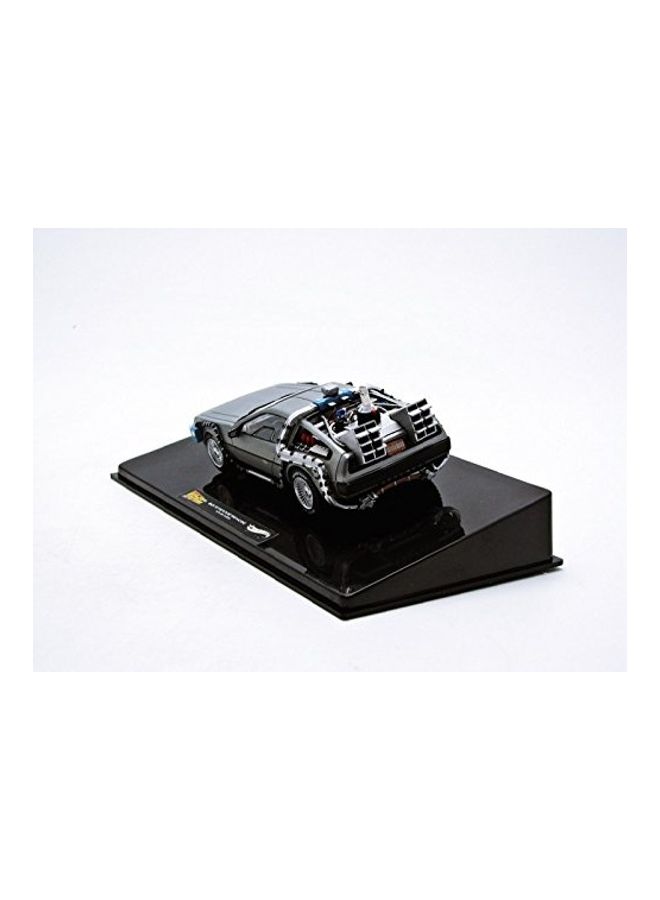ماتيل جيمز - مجسم سيارة آلة الزمن BCK08 ديلوريان DMC-12 من سلسلة أفلام Back to The Future مع مستر فيوجن 3 x 6بوصة - Image 1
