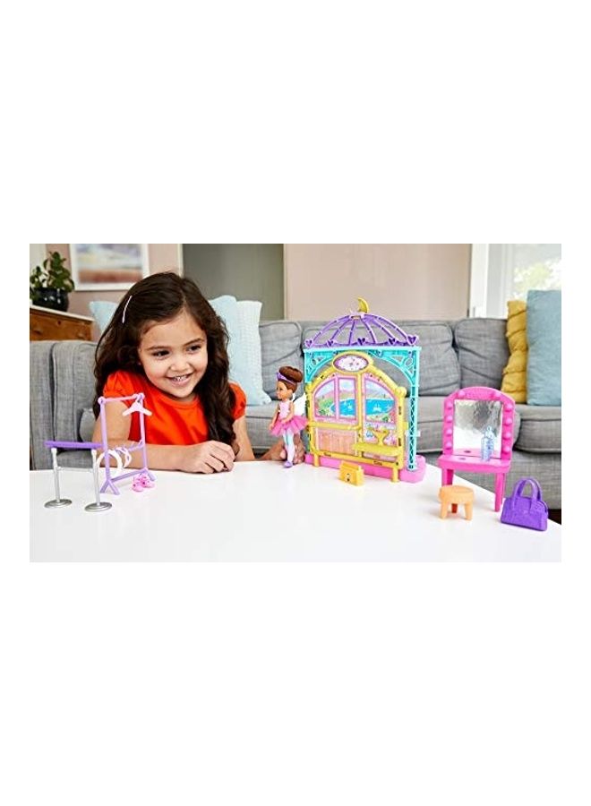 Barbie Club Chelsea Doll And Ballet Playset 3x13inch  - Image 2