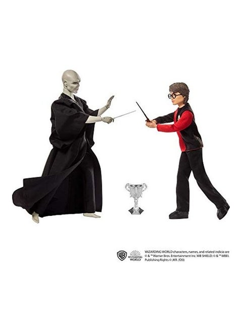 2-Piece Lord Voldemort With Harry Porter Action Figure Set