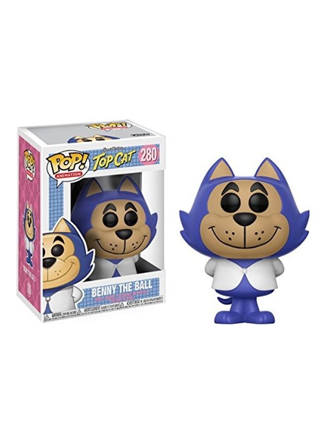 Hanna Barbera Benny The Ball Collectible Figure 3x7inch