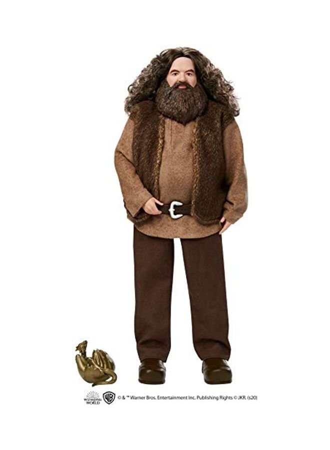 Mattel Games Harry Potter Rubeus Hagrid Collectible Doll 3x13inch  - Image 1