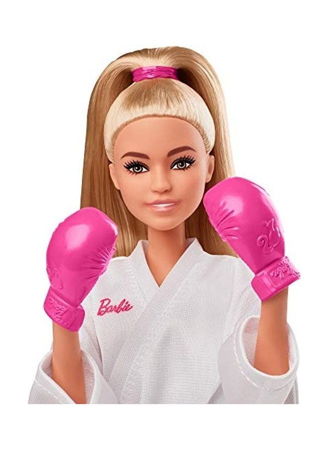 Olympic Games Tokyo Karate Doll with Uniform 3 x 13inch - v1610477145/N43672059A_2