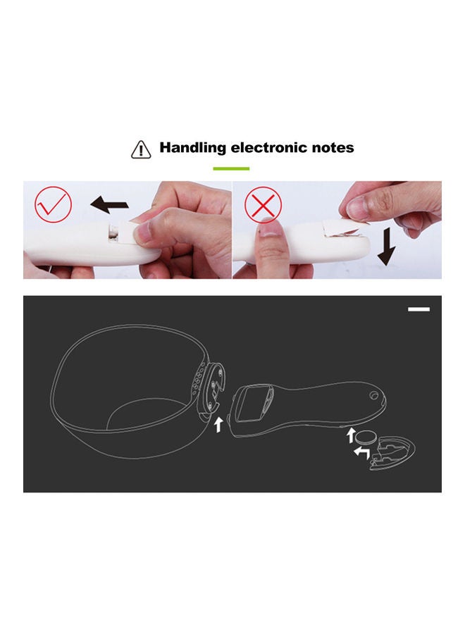 كوب قياس مُزود بملعقة أبيض  - Image 4