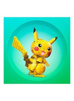 ميجا مجسم لشخصية بيكاتشو من مسلسل 'Pokemon' من كونستراكس 2 x 10بوصة  - Image 1