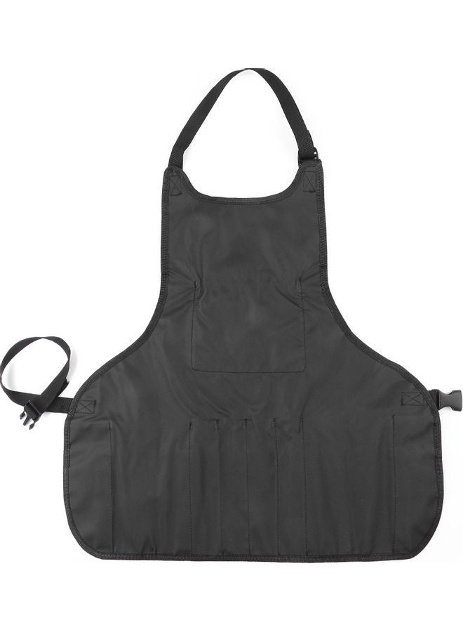 Canvas Gardening Tool Apron Tools Bag With Pockets Black 22 x 4 x 16cm