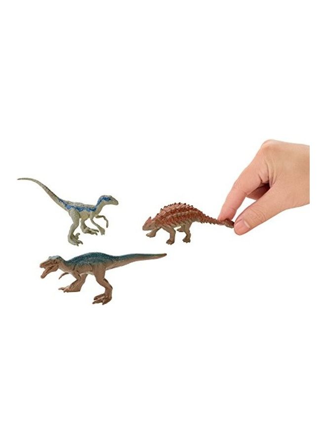 Jurassic World Toys - Pack Of 4 Jurassic World Mini Dino 1x8inch - Image 1