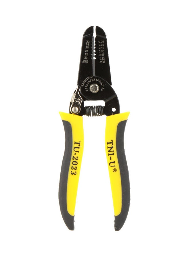 تني-يو أداة تعرية/ قص الأسلاك بدقة مزودة بمقبض طراز TU-2023 متعدد الألوان 24.5 x 1 x 9.5سم - Image 1