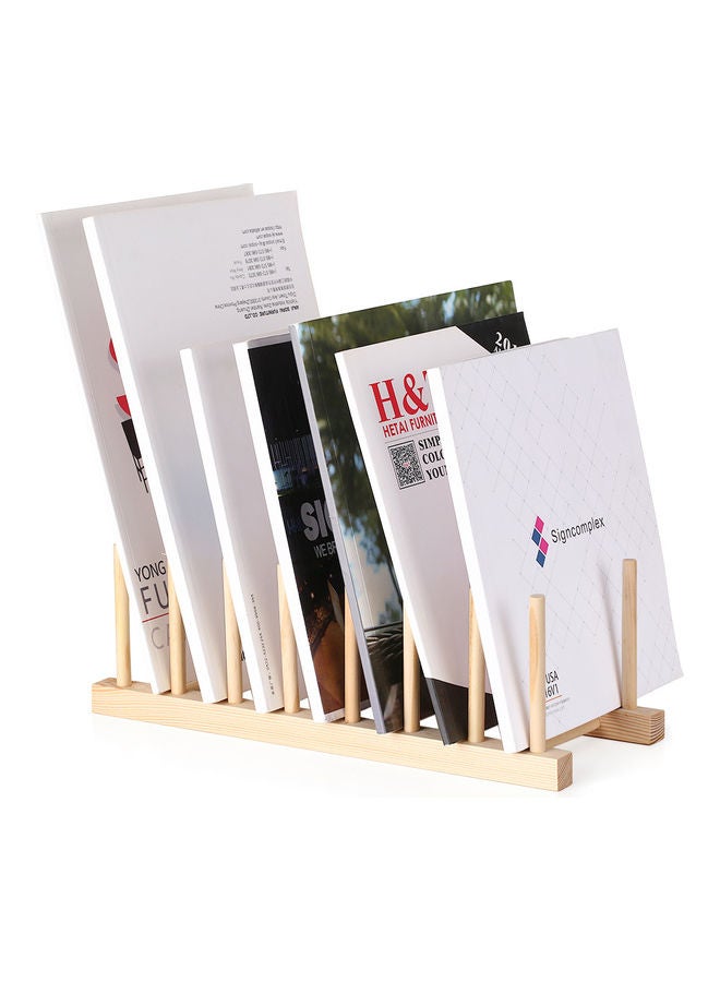 Multi-purpose Wooden Dish Rack Beige  - Image 5