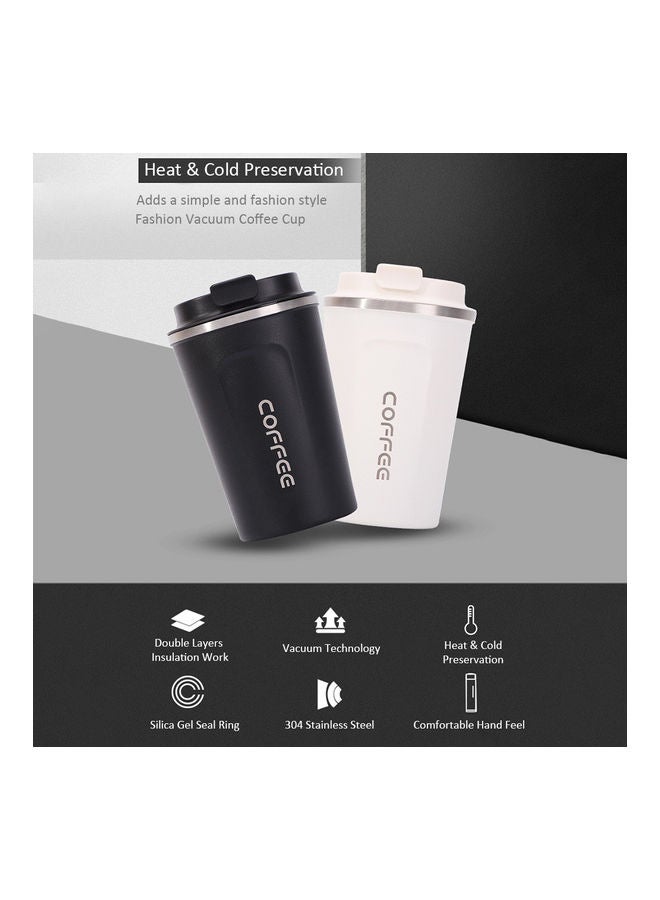 Generic - Stainless Steel Coffee Insulated Thermal Cup Multicolor 380ml - Image 1