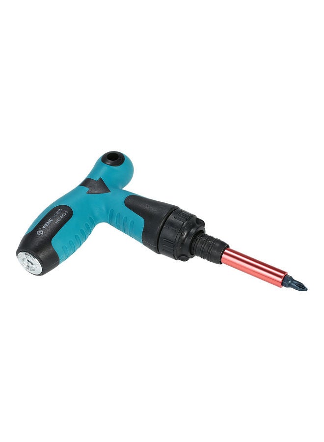 PENGGONG - 17 Piece Retractable Magnetic Sockets Screwdrivers Set With Hex Torx Slotted Phillips Bits multicolour 28.5 x 4.5 x 12cm - Image 1