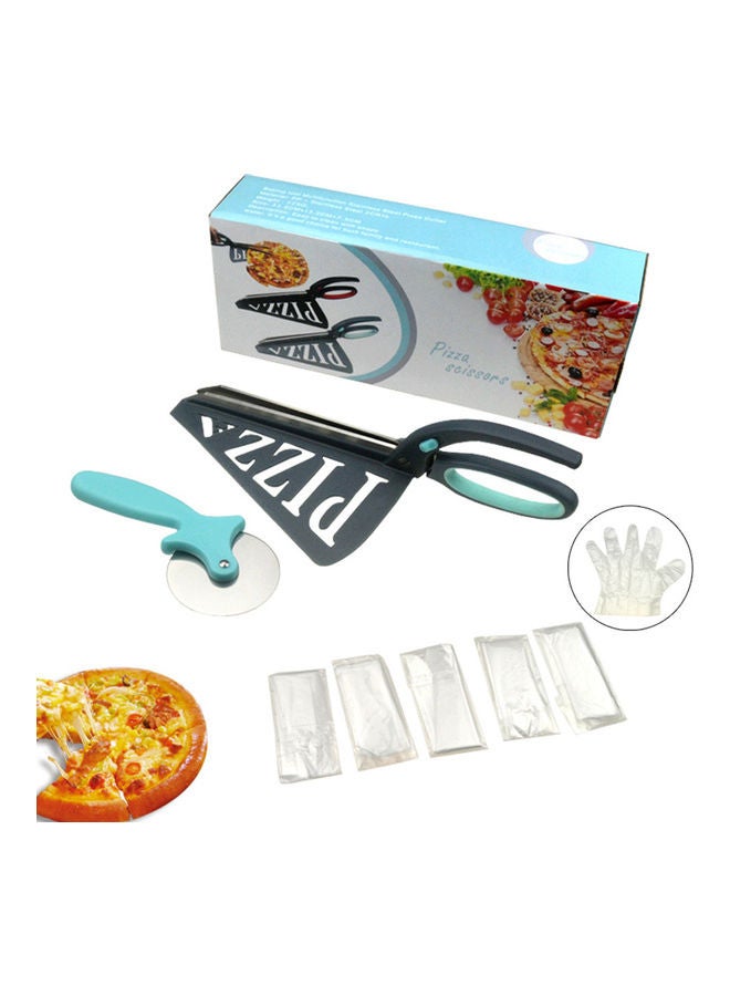 Stainless Steel Pizza Scissors And Pizza Cutter Wheel Multicolour 0.425kg - Image 5