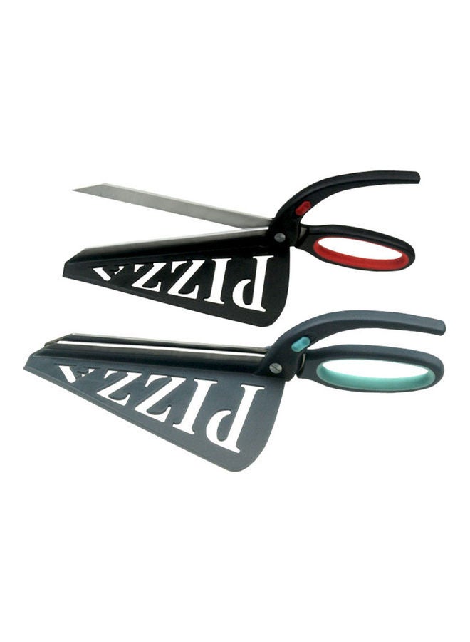 Stainless Steel Pizza Scissors And Pizza Cutter Wheel Multicolour 0.425kg - Image 2