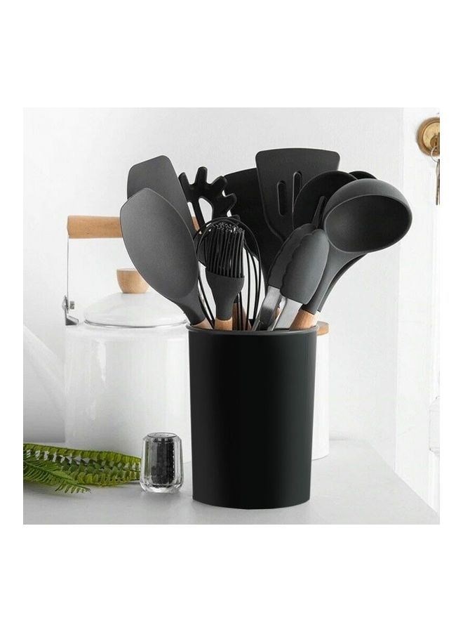 11-Pieces Kitchen Utensil Set Black 25cm - v1610484090/N43676797A_2