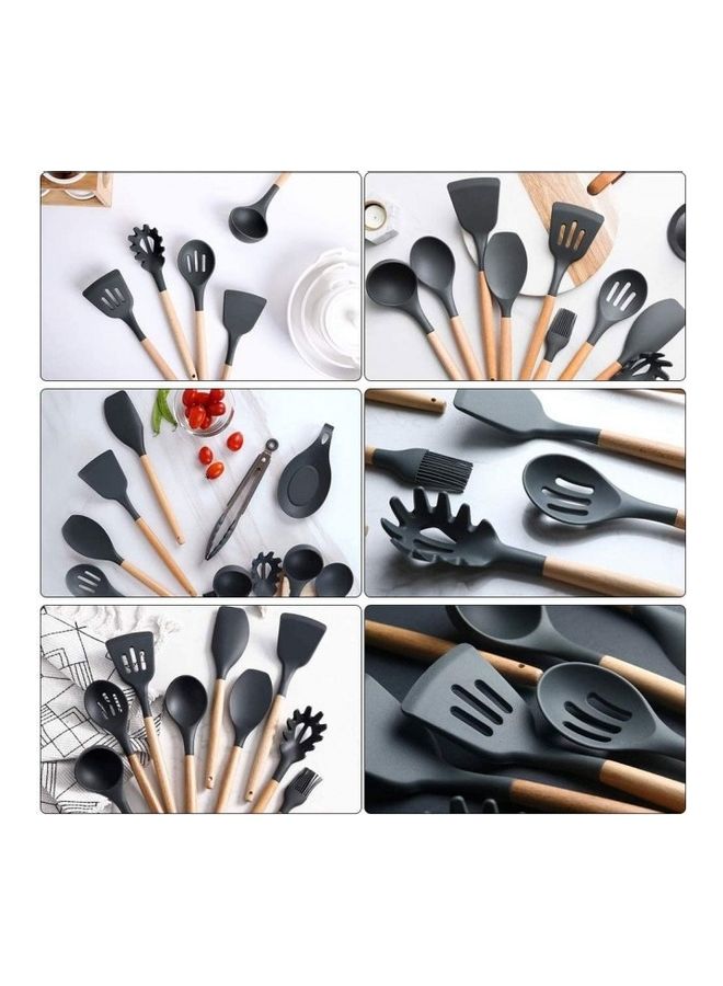 11-Pieces Kitchen Utensil Set Black 25cm - v1610484090/N43676797A_3