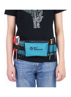 PENGGONG Multifunctional Waist Tool Bag Pockets Pouch multicolour 19.5 x 5 x 13cm  - Image 2