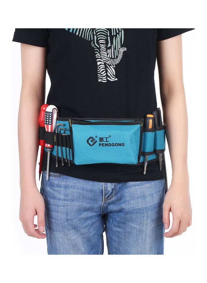 PENGGONG - Multifunctional Waist Tool Bag Pockets Pouch multicolour 19.5 x 5 x 13cm - Image 1