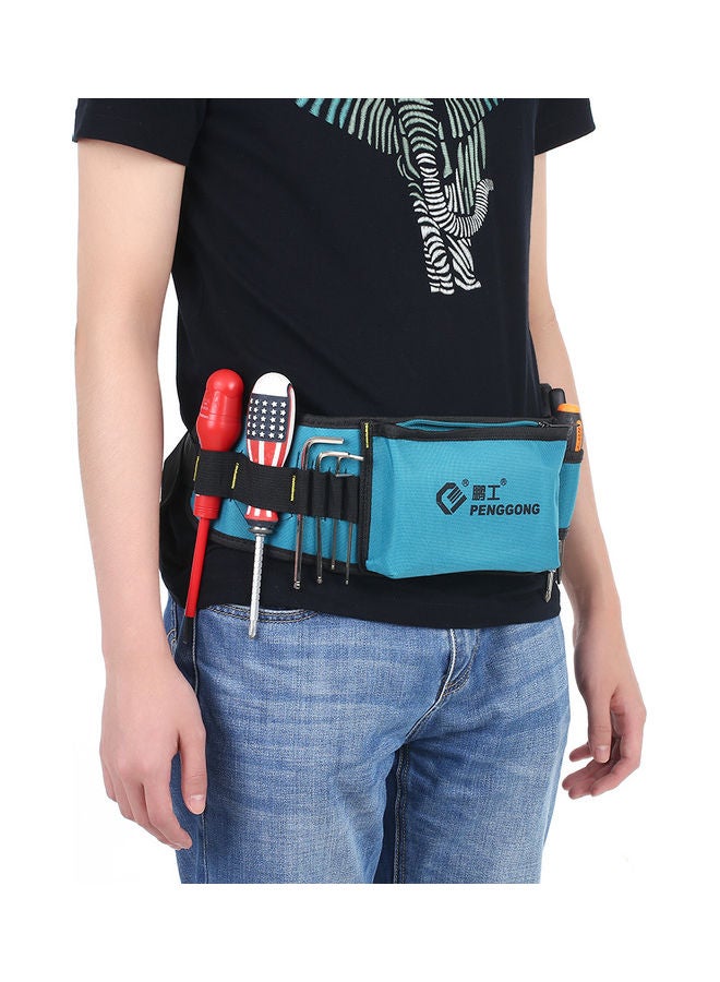 PENGGONG - Multifunctional Waist Tool Bag Pockets Pouch multicolour 19.5 x 5 x 13cm - Image 1