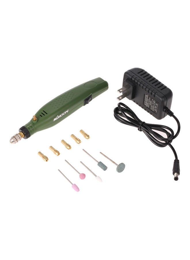 كيه كيه مون مجلخة كهربائية احترافية صغيرة بتيار متردد 110 فولت-230 فولت متعدد الألوان 21.2 x 5.5 x 7.1سم - Image 1