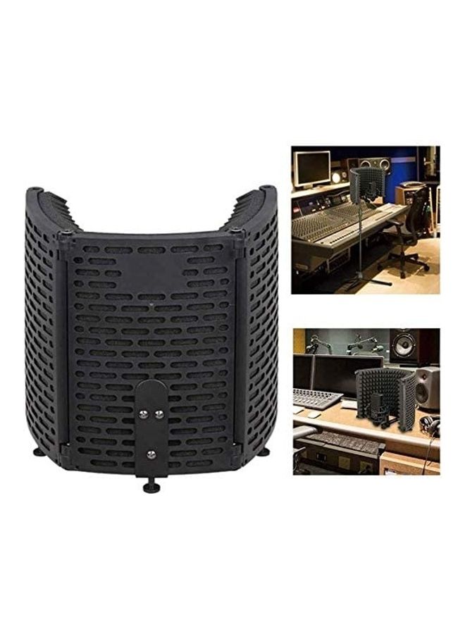 Mike Music Foldable Microphone Soundproof Screen  - Image 4