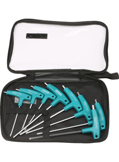 8 Piece Metric T Type Hexagon Wrench Set Multicolour 31 x 3 x 21cm