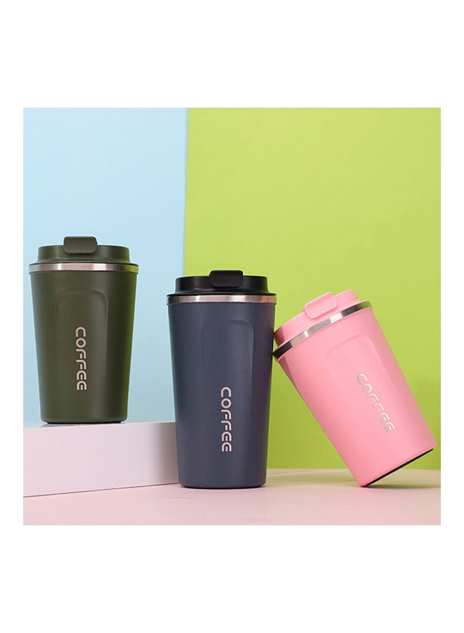 Generic - Stainless Steel Coffee Insulated Thermal Cup 380ml Multicolour - Image 1