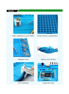 Best Maintenance Platform Silicone Mat multicolour 45 x 1.5 x 30cm  - Image 5