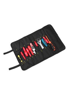 PENGGONG Tool Bag Canvas Chisel Rolling Pouch Blue 36.5 x 4 x 15cm  - Image 1
