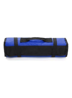 PENGGONG Tool Bag Canvas Chisel Rolling Pouch Blue 36.5 x 4 x 15cm  - Image 3